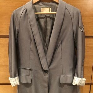 William Rast JT silver blazer